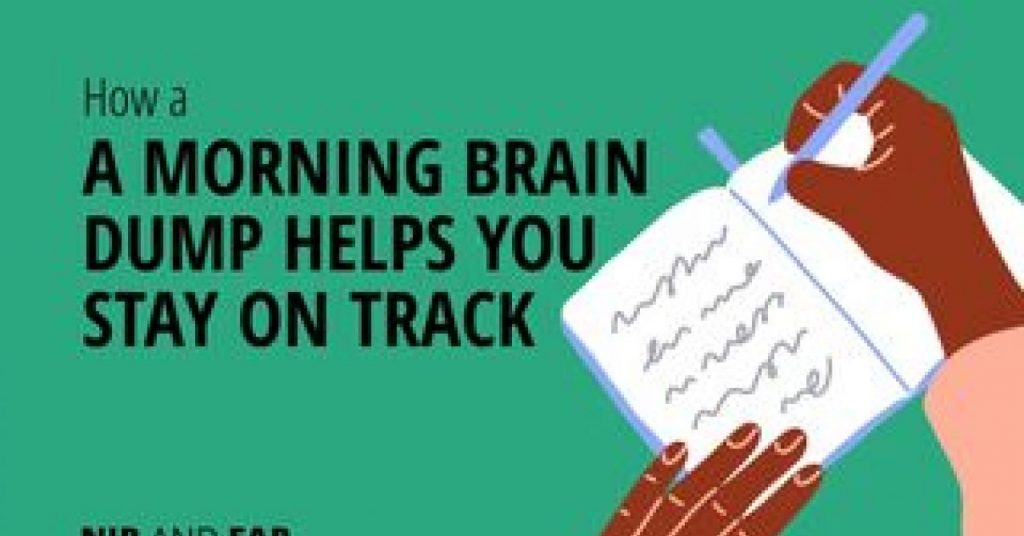 How a Morning Brain Dump Helps You Stay Focused