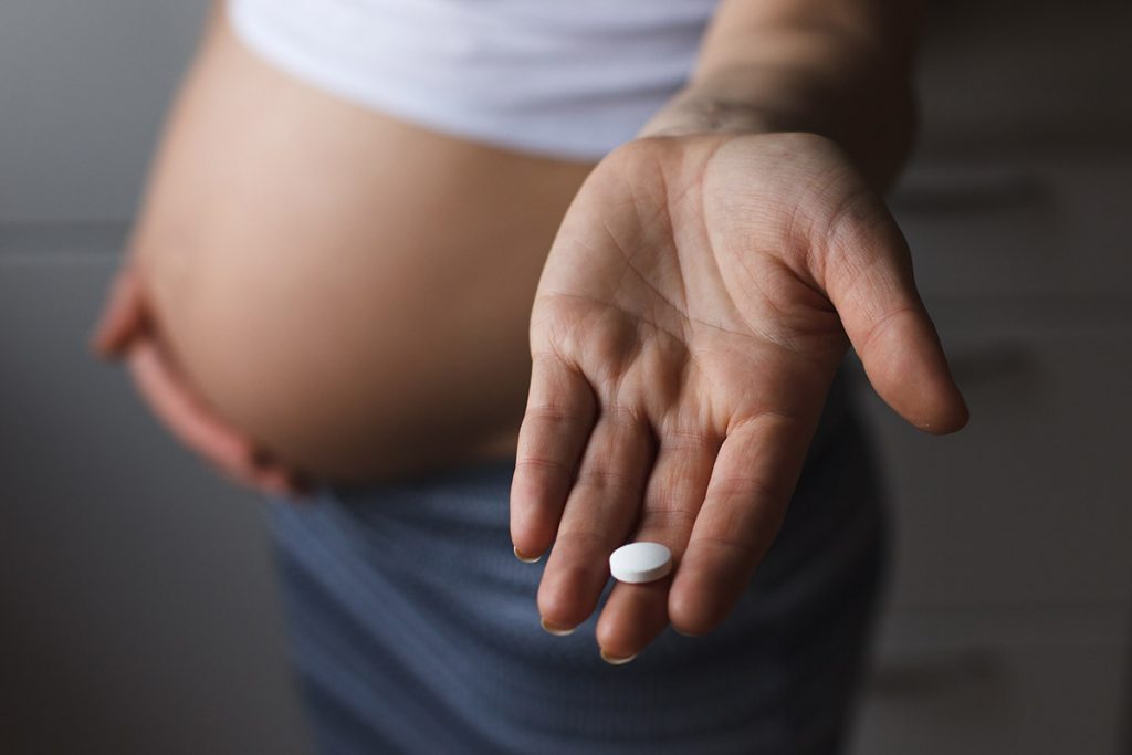 a person weighs the xanax use during pregnancy